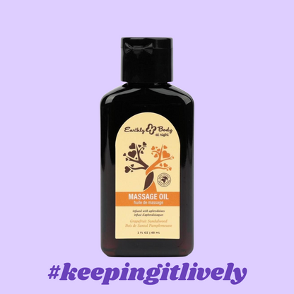 Aphrodisiac Massage Oil