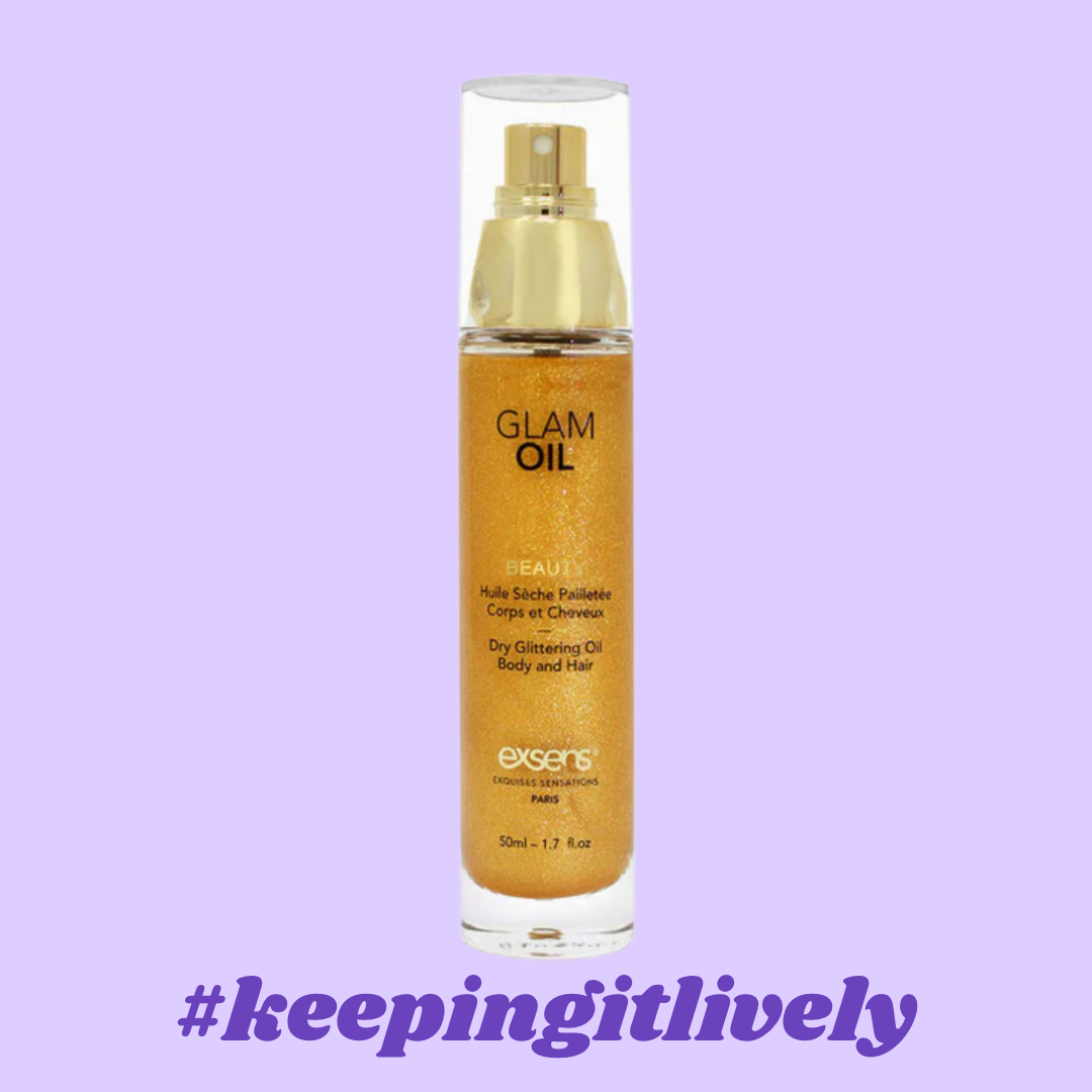 Glam Oil with Glitter